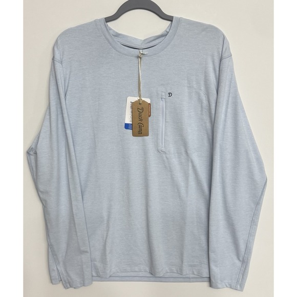 Duck Camp Other - Duck Camp Men's Rockport Crew Long Sleeve Shirt - Clear Skies - XL-New